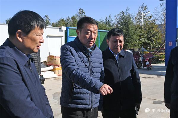 平顶山市市长赵文峰到郏县调研防灾减灾项目建设等工作